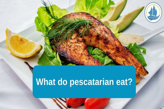 What do pescatarian eat?